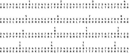 T4 lysozyme sequence